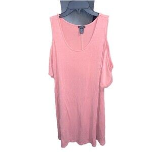 Rue 21 Blush Pink Knit Dress Women's Size Medium